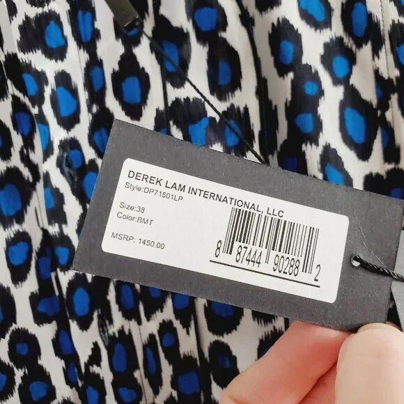 NWT Derek Lam Italian Silk Designer Dress - Picture 7 of 14